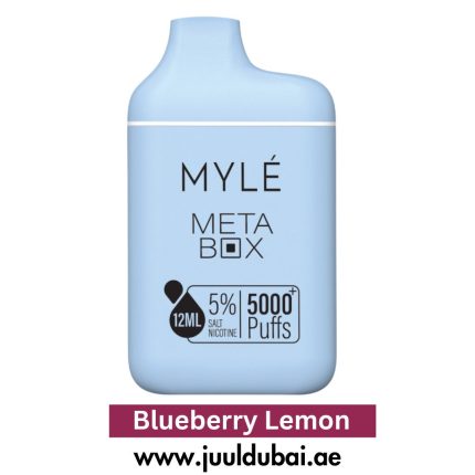 Meta Box Blueberry Lemon Myle Disposable Vape
