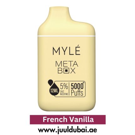 Meta Box French Vanilla Myle Disposable Vape