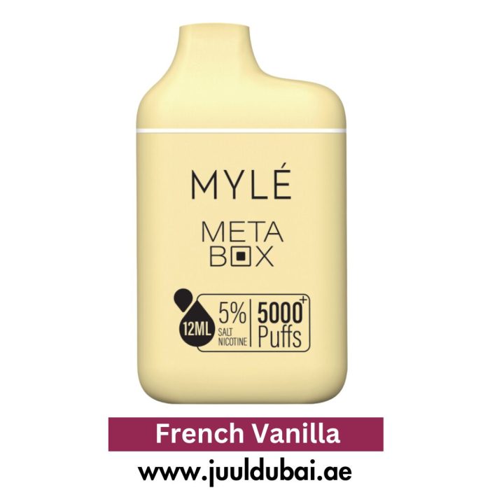 Meta Box French Vanilla Myle Disposable Vape