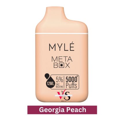 Meta Box Georgia Peach Myle Disposable Vape