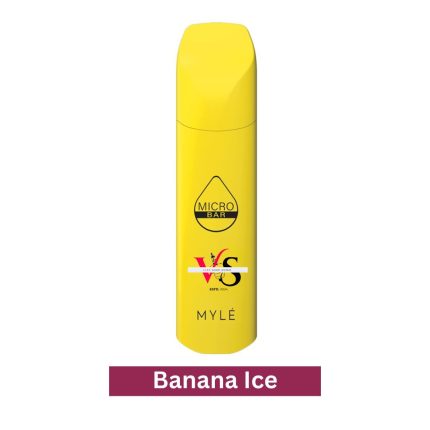 Micro Bar Banana Ice Myle Disposable Vape