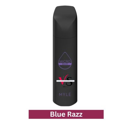 Micro Bar Blue Razz Myle Disposable Vape