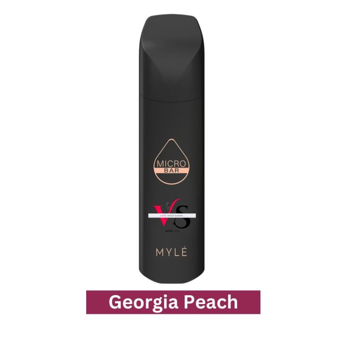 Micro Bar Georgia Peach Myle Disposable Vape