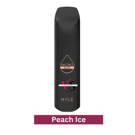 Micro Bar Peach Ice Myle Disposable Vape