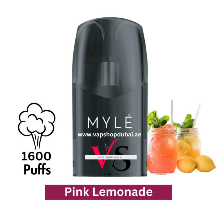 Pink Lemonade Myle V5 Pods | Myle Meta Pod