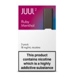 Ruby Menthol Juul 2 Pods 18MG UAE