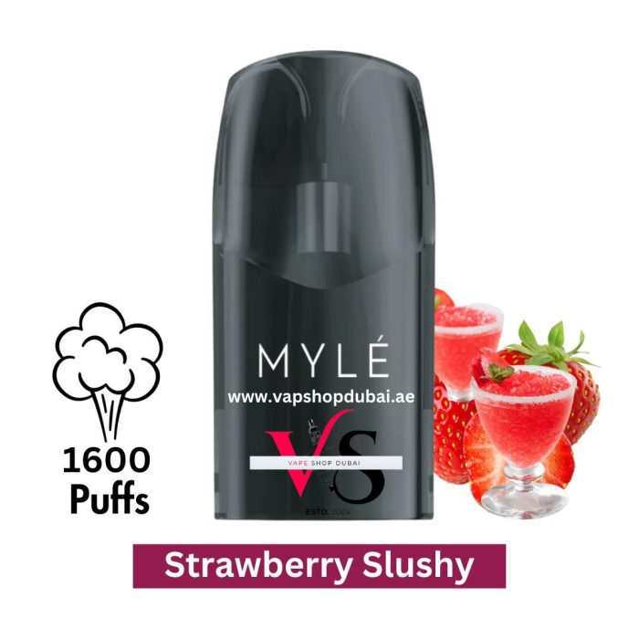 Strawberry Slushy Myle V5 Pods | Myle Meta Pod