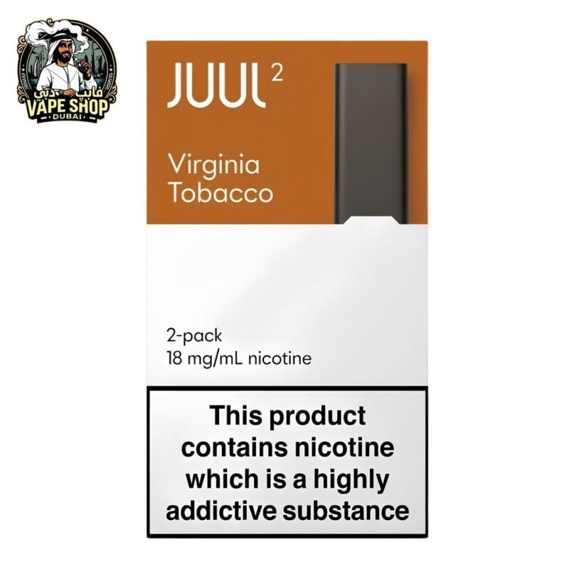 Virginia Tobacco JUUL 2 Pods 18Mg Dubai, UAE