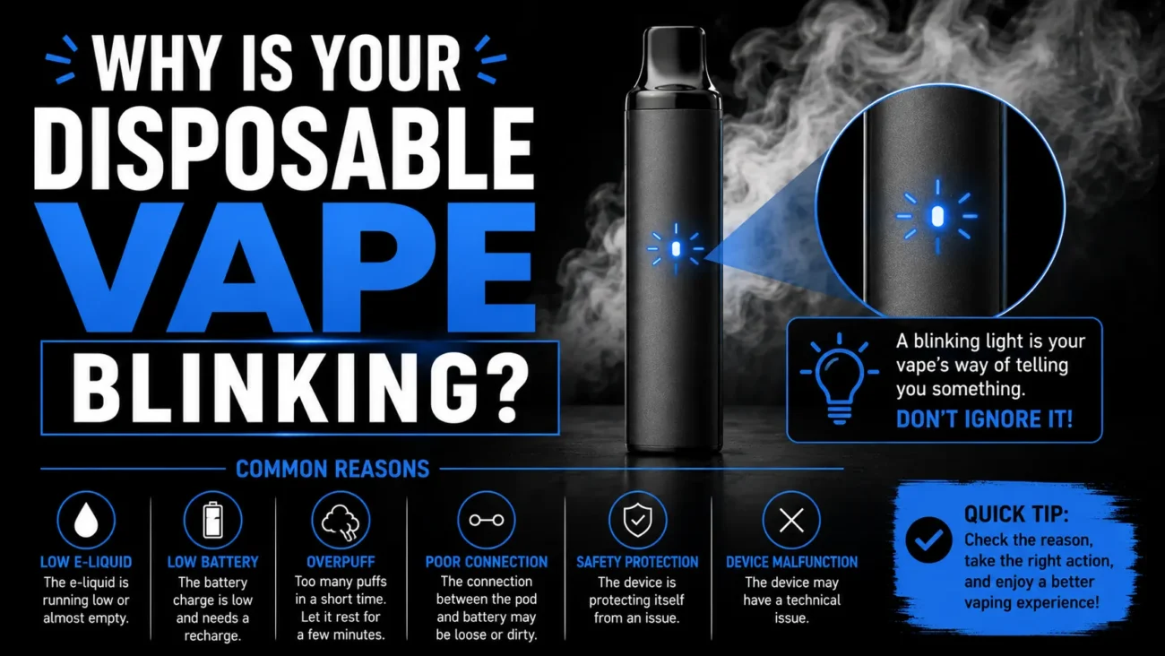 Why is Your Disposable Vape Blinking