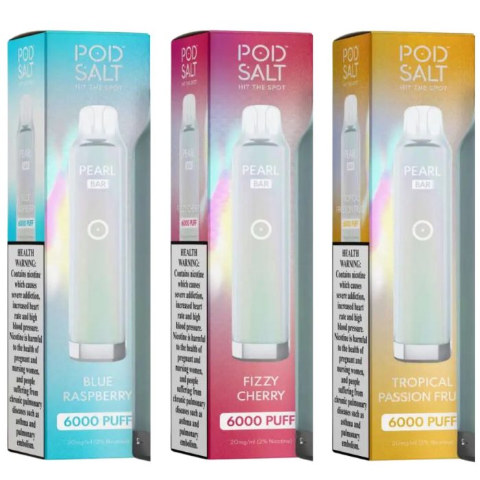 Podsalt Pearl 6000 Puffs Disposable Vape UAE