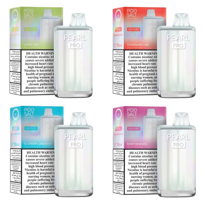 Pod Salt Pearl Pro 10000 Puffs Disposable 2% Vape in Dubai