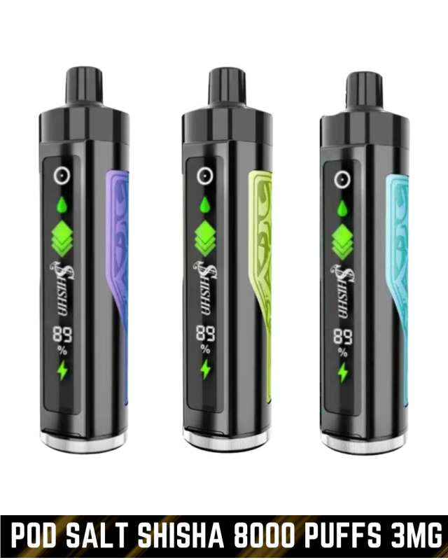 pod salt shisha 8000 puffs