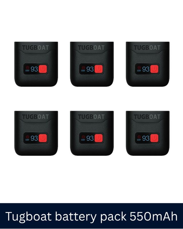 Tugboat Super 16000 puffs Battery 550mAh