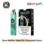 Oxva NeXlim Vape Kit 40W Chequered Green