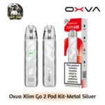 Oxva Xlim Go 2 Pod Kit Metal Silver