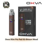 Oxva Xlim Pro Pod Kit Brown Wood