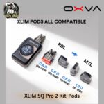 Oxva Xlim SQ Pro 2 Pod Kit Compatible Pods