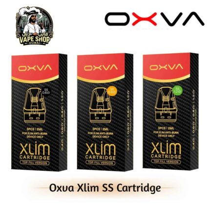 Oxva Xlim SS Cartridge 2ml 3pcs in UAE