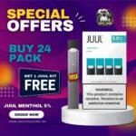 Buy Juul 1 Pods Menthol 24 Pack Get Juul 1 Device Free