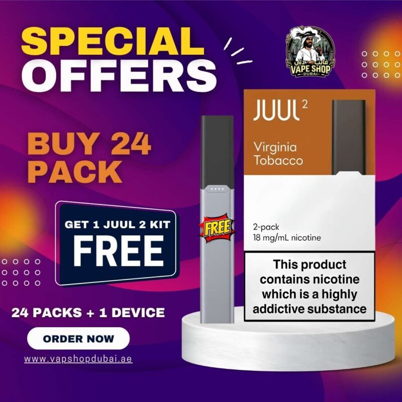Buy Juul 2 Pods Virginia Tobacco Get Juul 2 Device Free