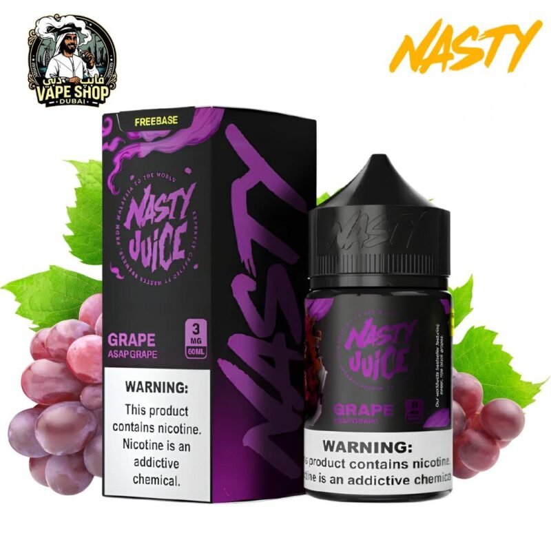 Nasty Juice Freebase 3Mg Asap Grape in UAE