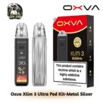 Oxva Xlim 3 Ultra Pod Kit Metal Silver