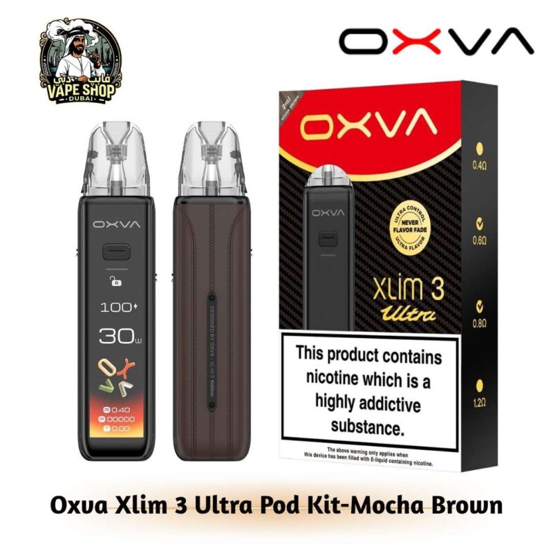 Oxva Xlim 3 Ultra Pod Kit Mocha Brown