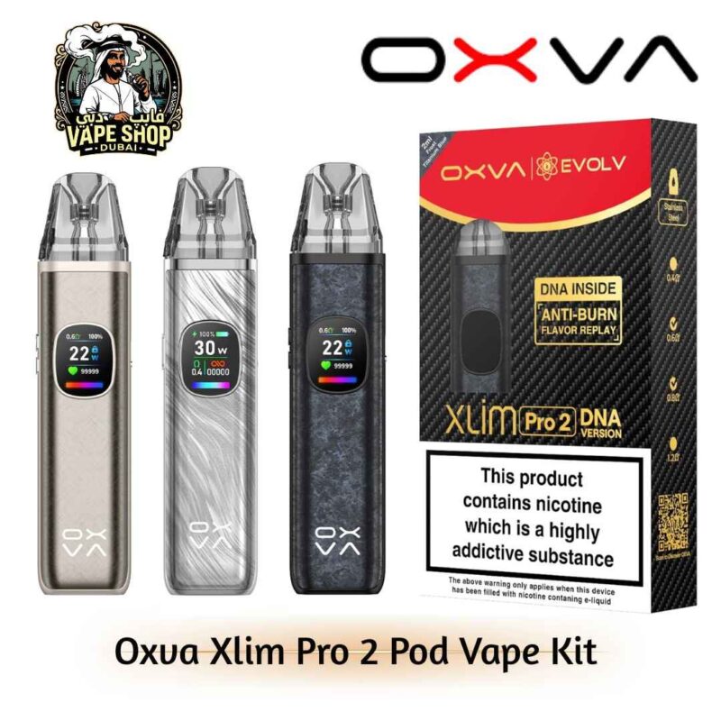 Oxva Xlim Pro 2 DNA Pod Kit 1300 mAh 30W in UAE