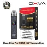 Oxva Xlim Pro 2 DNA Pod Kit Titanium Blue