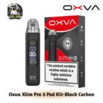 Oxva Xlim Pro 3 Pod Kit Black Carbon