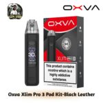 Oxva Xlim Pro 3 Pod Kit Black Leather