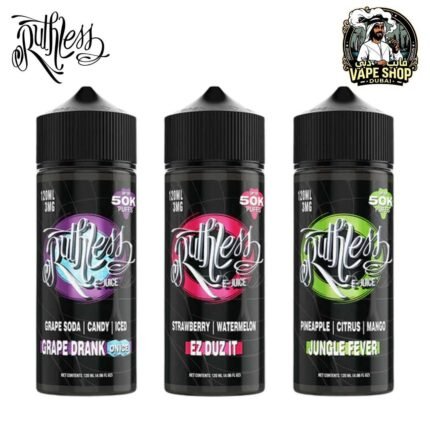 Ruthless Vape Juice 120mL Freebase 3Mg in UAE