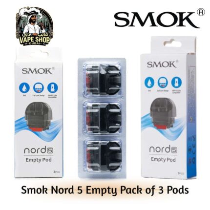 Smok Nord 5 Empty Pod Pack of 3 in Dubai, UAE