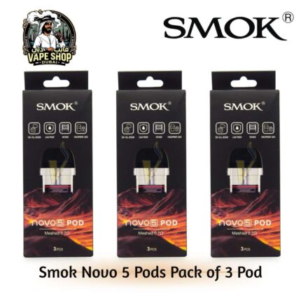 Smok Novo 5 Pod Pack of 3 in Dubai UAE