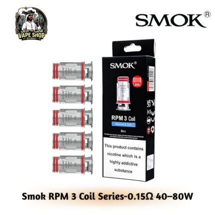 Smok RPM 3 Coil Series 0.15 Ohm 40-80W