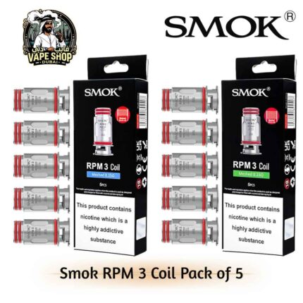 Smok RPM 3 Coil Series Pack of 5 in Dubai, UAE