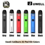 Uwell Caliburn A3 Pod Kit Colors in UAE