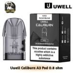 Uwell Caliburn A3 Pods 0.8 ohm in UAE