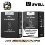 Uwell Caliburn A3 Pods Cartridges 2ml in UAE