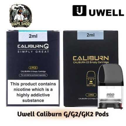 Uwell Caliburn G Pods and Caliburn G2/GK2 Pods in UAE
