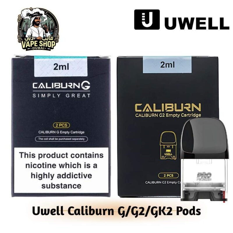Uwell Caliburn G Pods and Caliburn G2/GK2 Pods in UAE