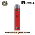 Uwell Caliburn G3 Pod Kit Red in UAE