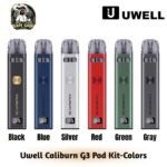 Uwell Caliburn G3 Pod Kit all Colors in UAE