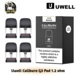 Uwell Caliburn G3 Pods 1.2 ohm in UAE
