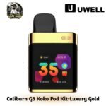 Uwell Caliburn G3 Pro Koko Pod Kit Luxury Gold in UAE