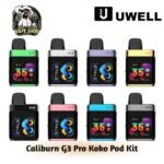 Uwell Caliburn G3 Pro Koko Pod Kit all Colors in UAE