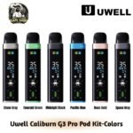 Uwell Caliburn G3 Pro Pod Kit all Colors in UAE