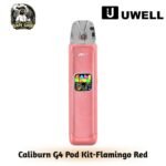Uwell Caliburn G4 Pod Kit Flamingo Red in UAE