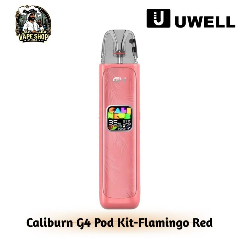 Uwell Caliburn G4 Pod Kit Flamingo Red in UAE