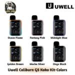 Uwell Caliburn G5 Koko Pod Kit all Black in UAE